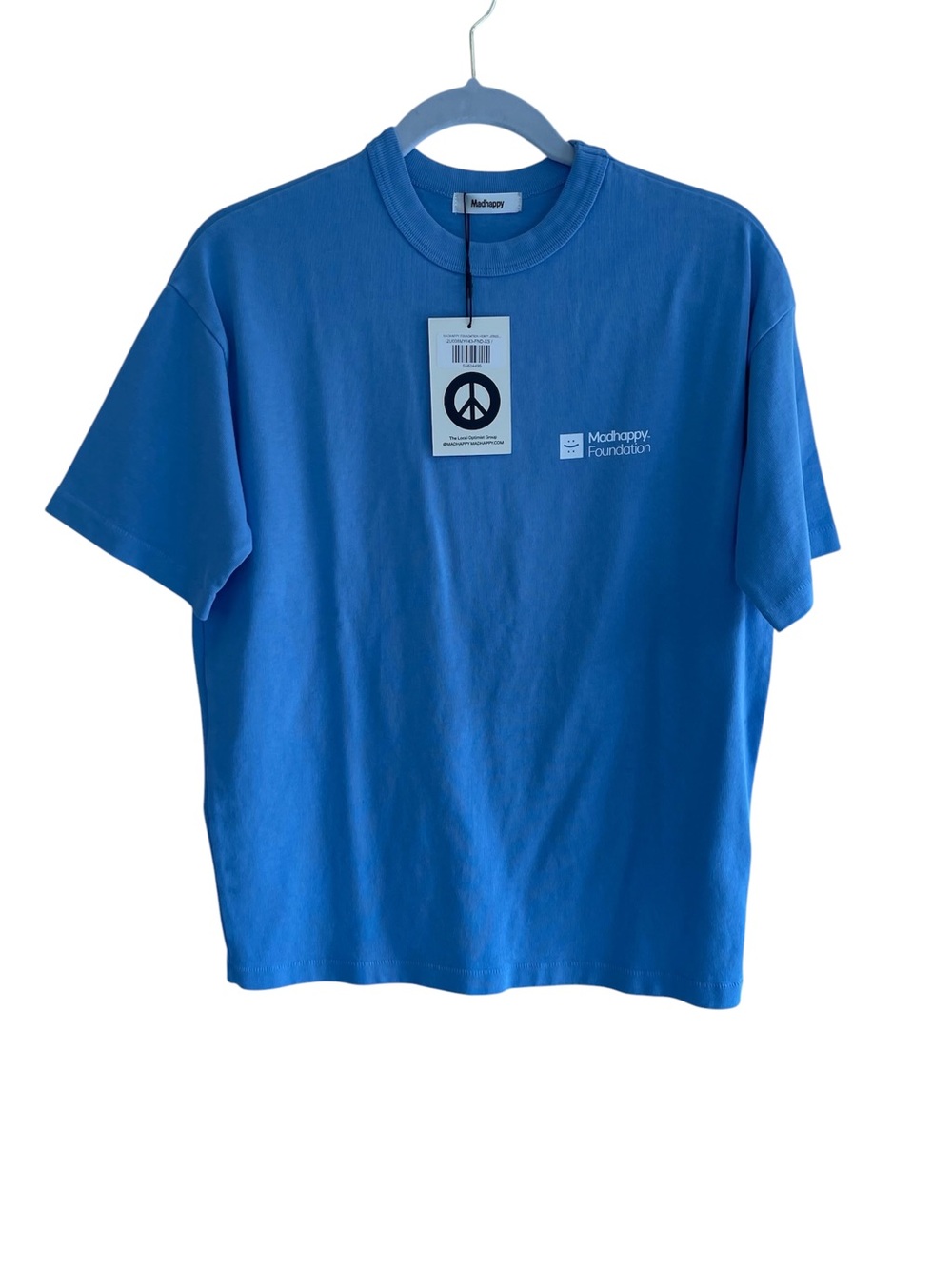Madhappy Light Blue Short Sleeve Shirt T-Shirt